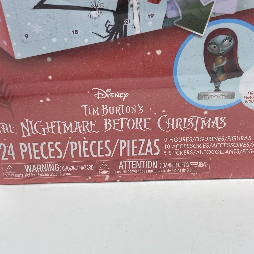 Disney The Nightmare Before Christmas Advent‎ Calendar 24 Days Gift New In Box